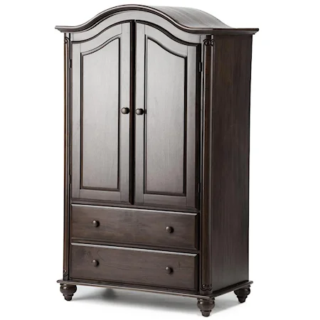 2 Door Armoire with 2 Drawers